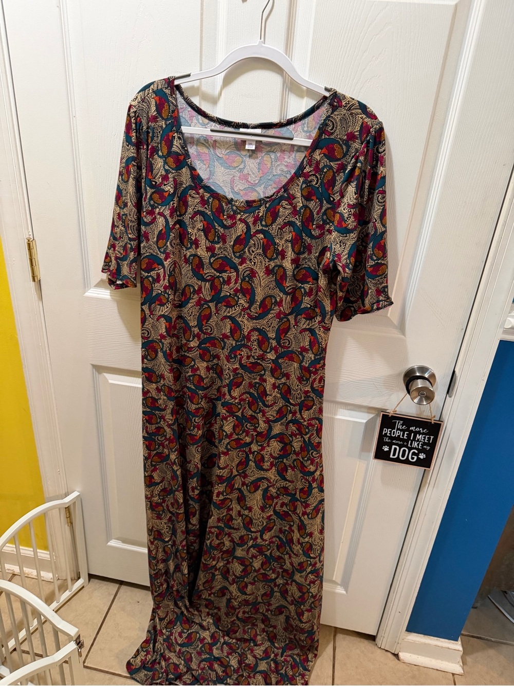 Like New Lularoe Ana Maxi Dress
